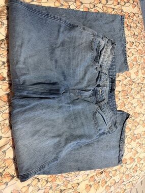 Hollister Light Blue Wide Leg Flare Jeans